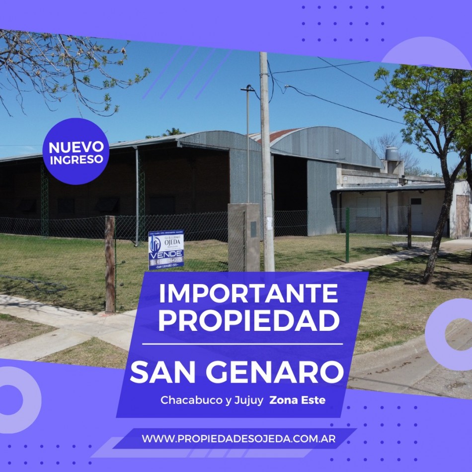 Galpon en venta con CASA 