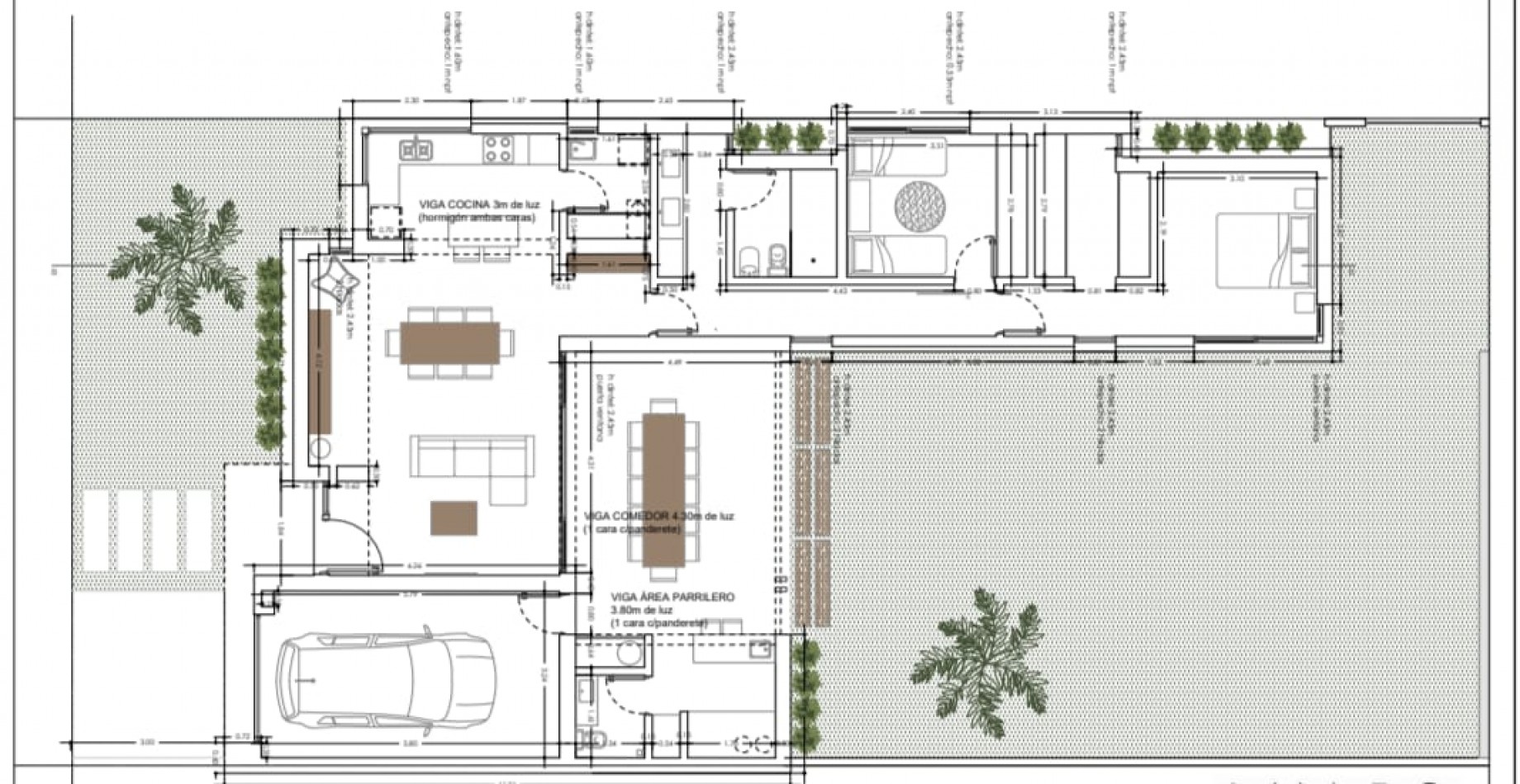 Casa en construccion en San Genaro 