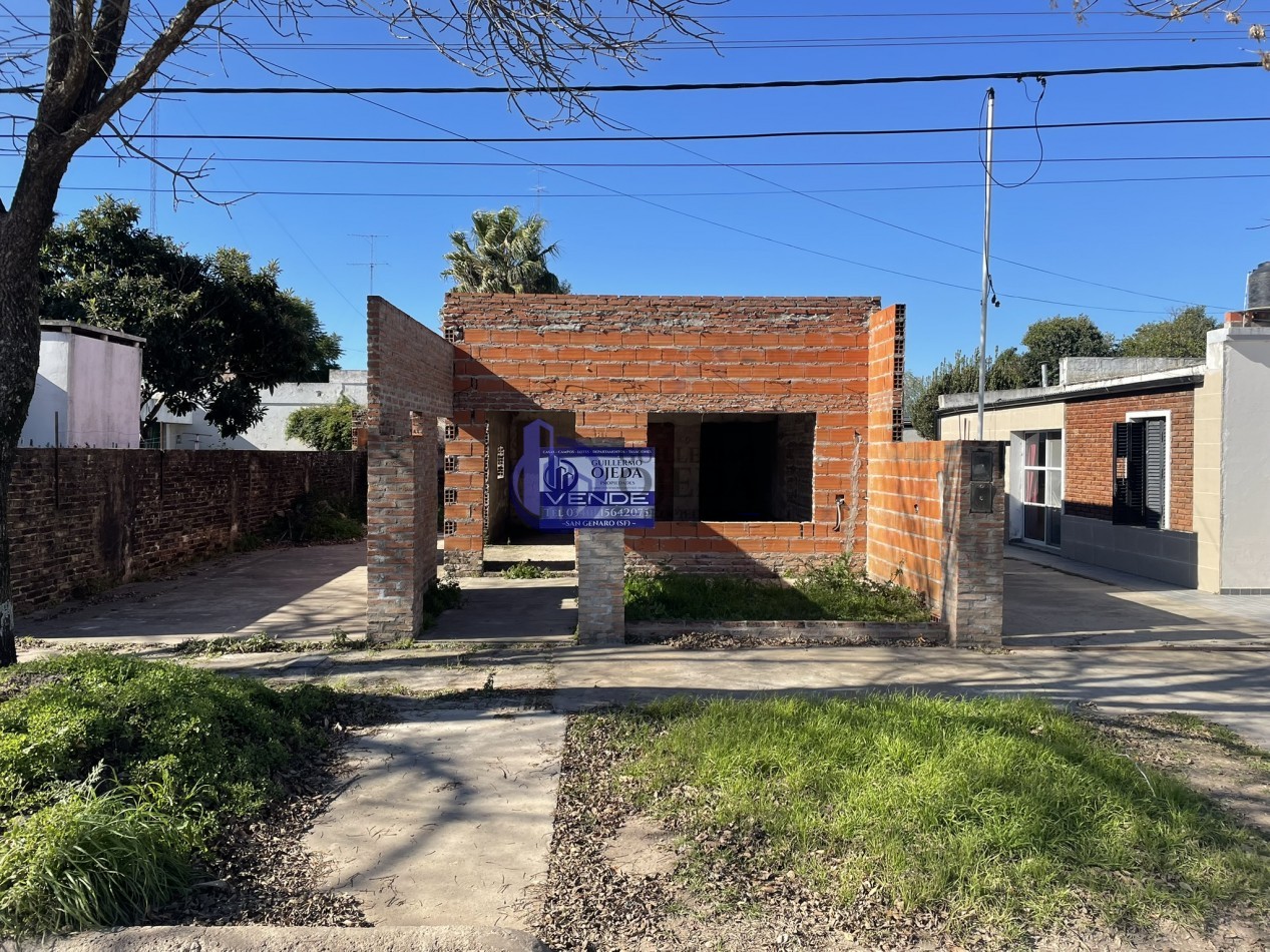 Casa en construccion con dos dormitorios 