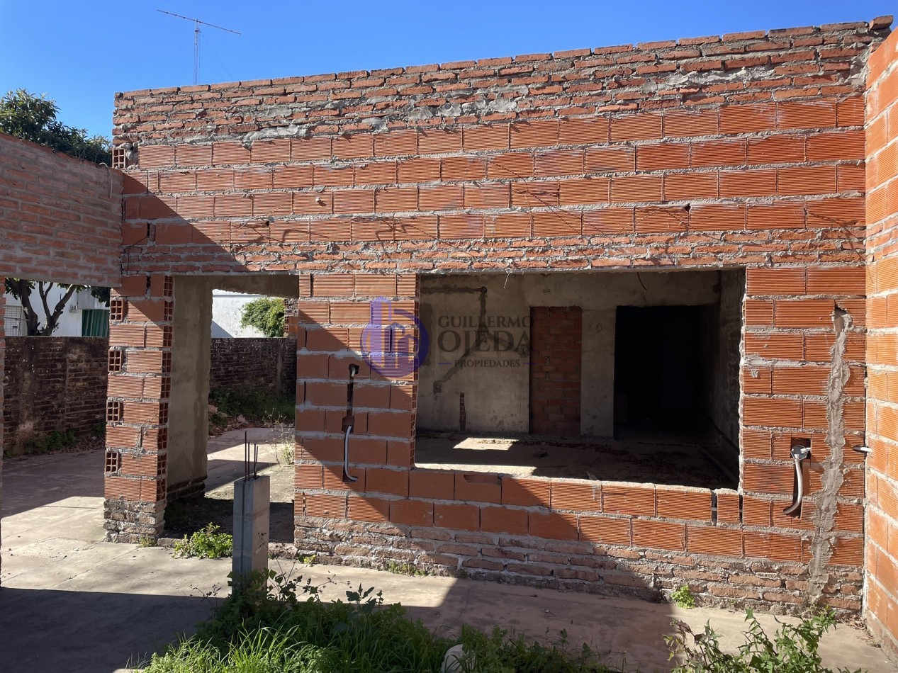 Casa en construccion con dos dormitorios 