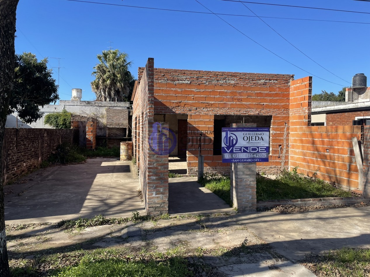 Casa en construccion con dos dormitorios 
