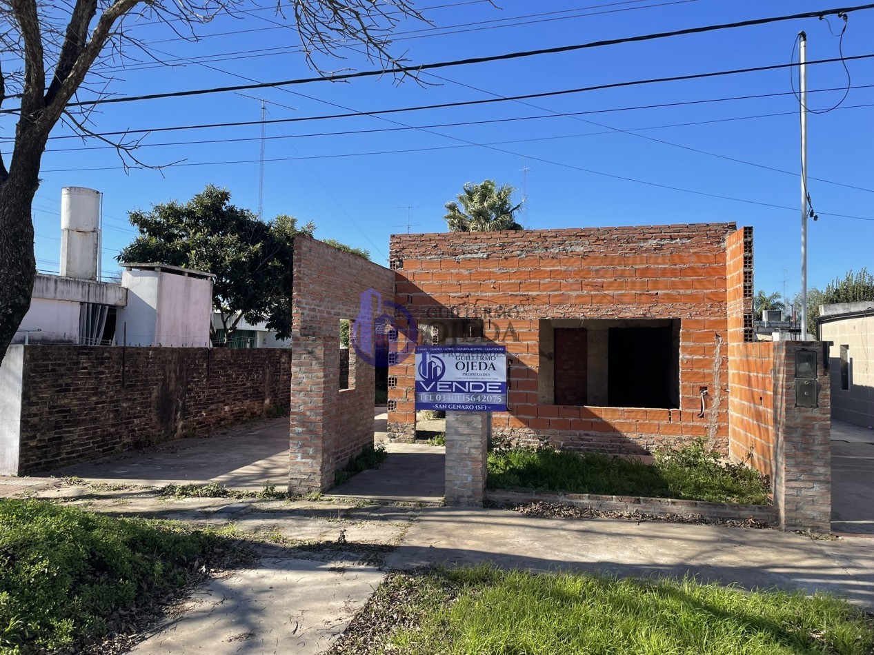 Casa en construccion con dos dormitorios 